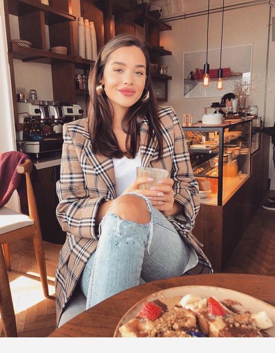 Stílusiskola: így viselj kockás blézereket -  -  - blézer, divat, kockás blézer, outfit, ősz, stílus, 