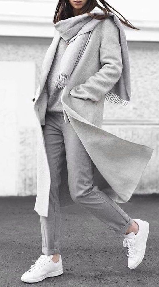Stílusiskola: szürke outfitek az őszi szezonra -  -  - divat, outfit, ősz, szürke, 