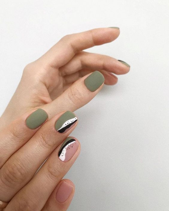 Top10: csodás olíva színű körmök -  -  - köröm, manikűr, olíva, 