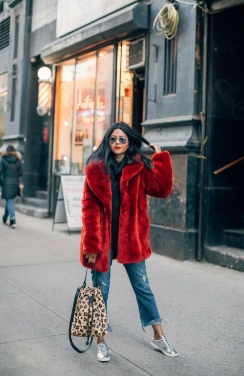 Stílusiskola: így viselj télen pirosat -  -  - december, divat, outfit, piros, stílus, tél, 