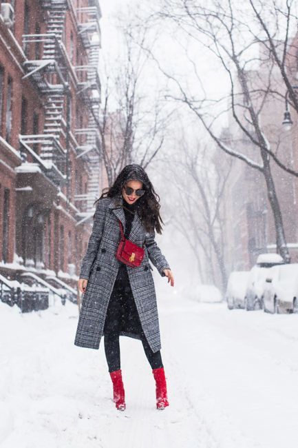 Stílusiskola: 10 csinos outfit piros csizmával -  -  - csizma, divat, outfit, piros csizma, stílus, 