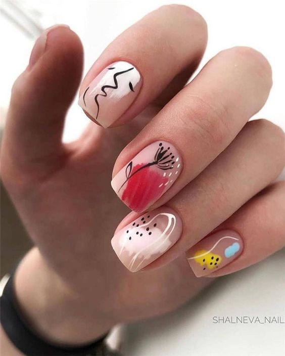 Top10: izgalmas köröm minták a téli szezonra -  -  - köröm, manikűr, minta, mintás, mintás köröm, 