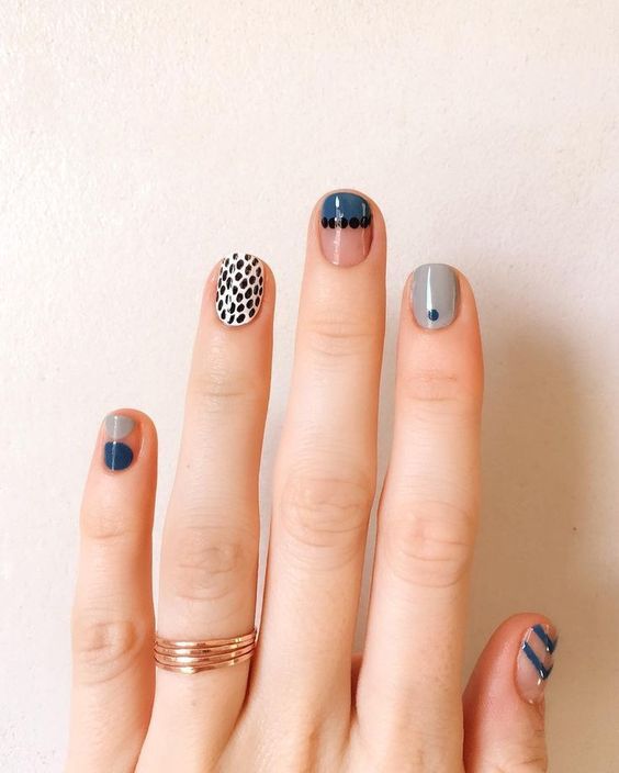 Top10: izgalmas köröm minták a téli szezonra -  -  - köröm, manikűr, minta, mintás, mintás köröm, 