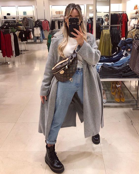 Stílusiskola: így viselj övtáskákat télen -  -  - divat, outfit, övtáska, tél, 