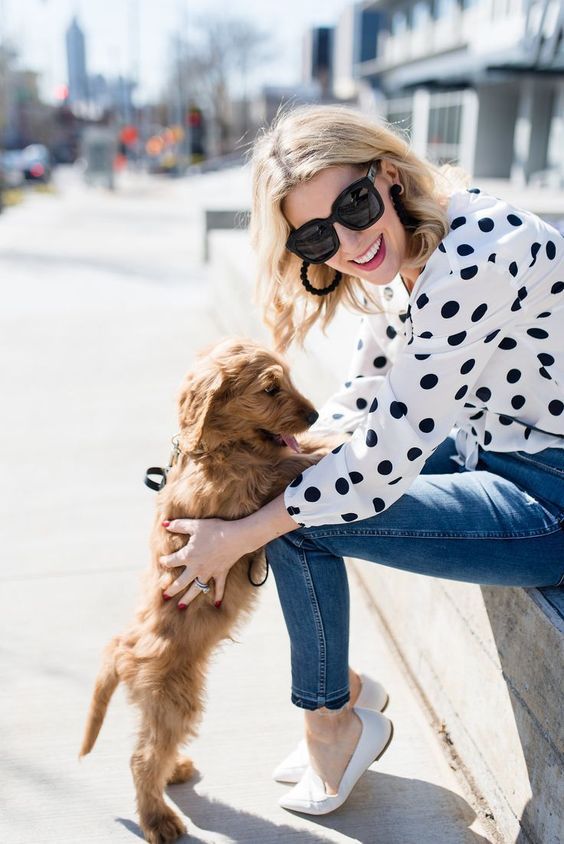 Stílusiskola: a pöttyös ruhadarabok lesznek a tavasz kedvencei -  -  - divat, outfit, pöttyös, stílus, tavasz, 