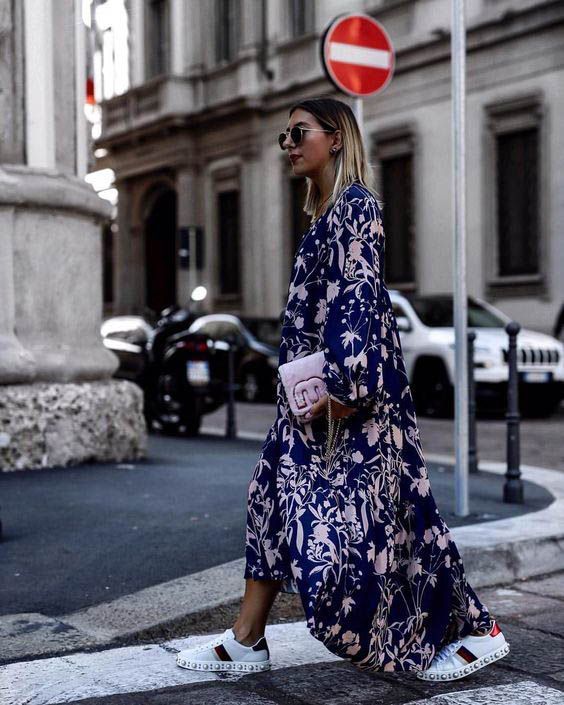 Stílusiskola: a tavasz kedvencei lesznek a mintás maxi ruhák -  -  - divat, maxi ruha, outfit, stílus, tavasz, 