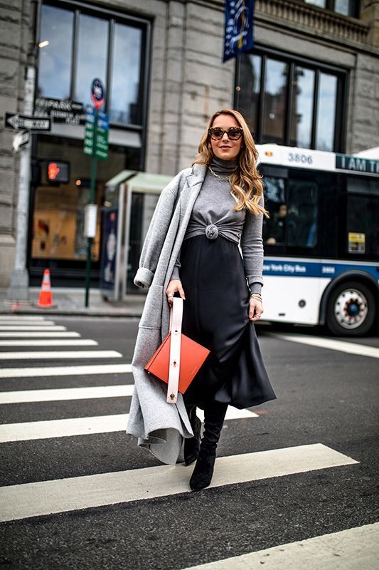 Stílusiskola: így rétegezheted a selyemruhákat -  -  - divat, outfit, rétegek, ruha, selyemruha, 