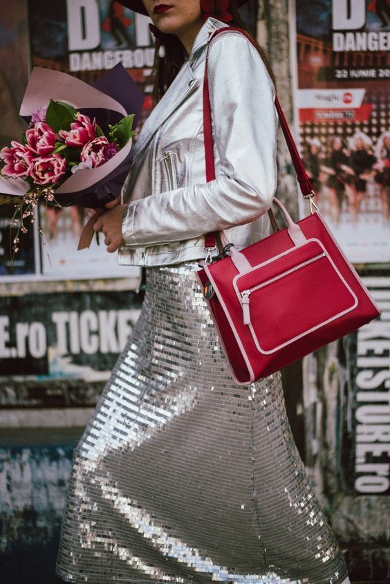 Stílusiskola: ezüstös csillogás tavaszra -  -  - divat, ezüst, outfit, tavasz, 