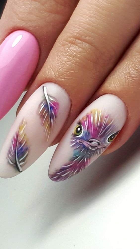 Top10: gyönyörű madaras motívumok a körmeidre -  -  - köröm, madár, madaras minta, manikűr, minta, tavasz, 