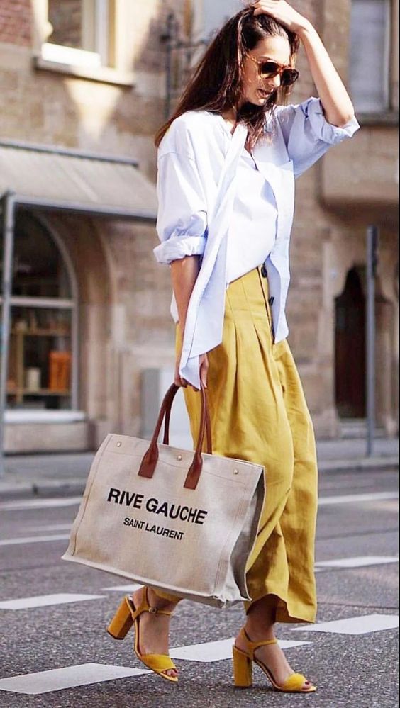 Stílusiskola: így viselj tavasszal sárgát -  -  - divat, outfit, sárga, tavasz, 