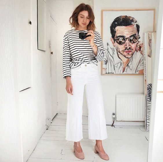 Stílusiskola: így viselnénk fehért nadrágokat -  -  - fehér nadrág, outfit, stílus, tavasz, 