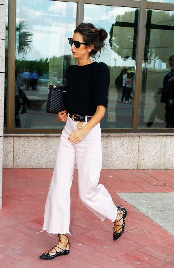 Stílusiskola: így viselnénk fehért nadrágokat -  -  - fehér nadrág, outfit, stílus, tavasz, 