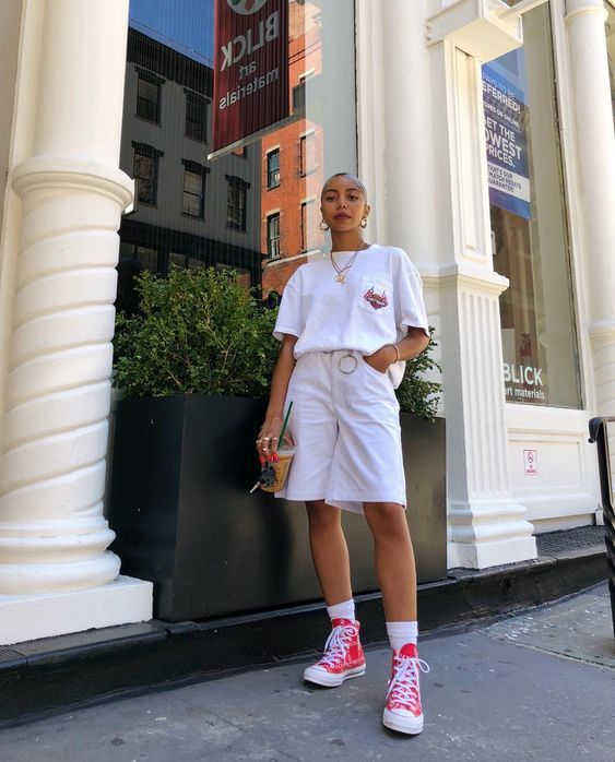 Stílusiskola: Így viselnénk színes sportcipőket -  -  - divat, outfit, sportcipő, stílus, színes sportcipő, tavasz, 