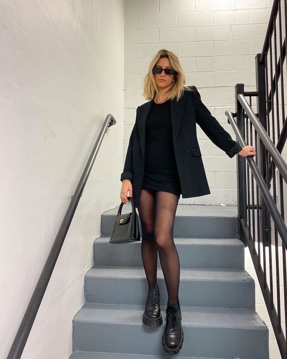 Stílusiskola: Így viselnénk fekete ruhákat -  -  - divat, fekete, outfit, stílus, tavasz, 