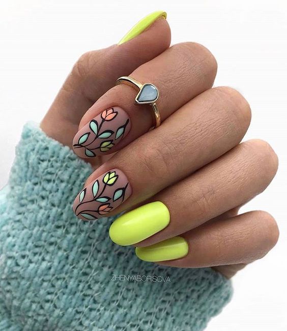 Top10: neon színű manikűr ötletek, melyek segítenek a nyárra hangolódni -  -  - manikűr, neon, neon színek, nyár, 