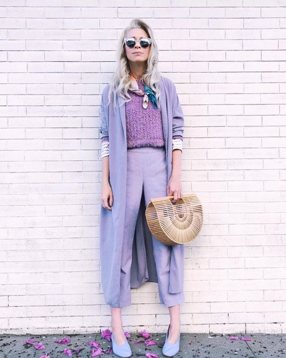 Stílusiskola: így viselnénk lilát -  -  - divat, lila, outfit, stílus, 