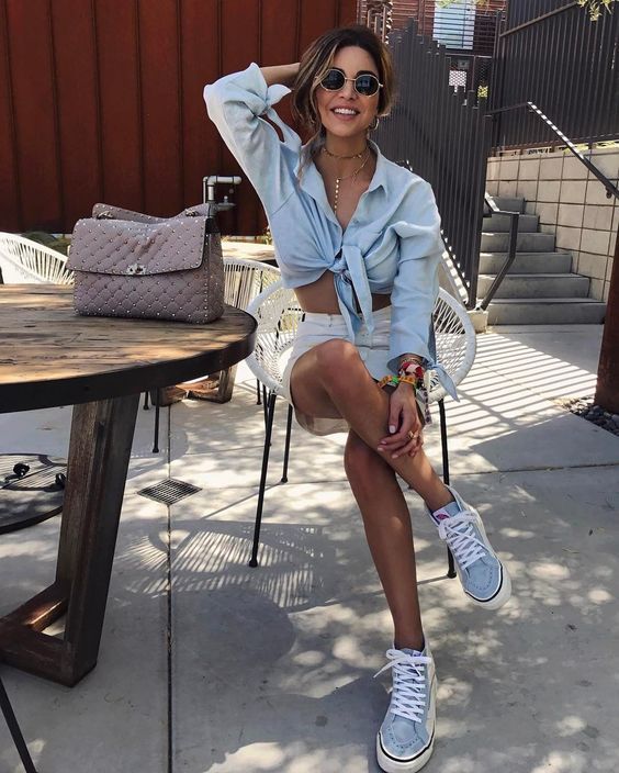 Stílusiskola: így viselj nyáron babakéket -  -  - babakék, divat, kék, nyár, outfit, stílus, 