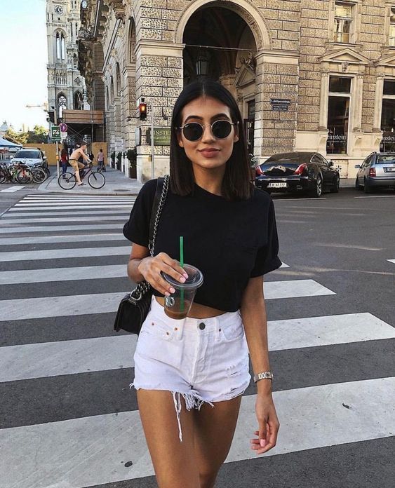 Stílusiskola: nyáron is fekete-fehérben -  -  - divat, fehér, fekete, outfit, stílus, 