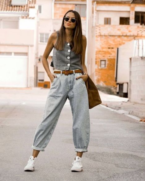 Stílusiskola: így lehetsz csinos mom jeansekben -  -  - divat, mom jeans, stílus, 