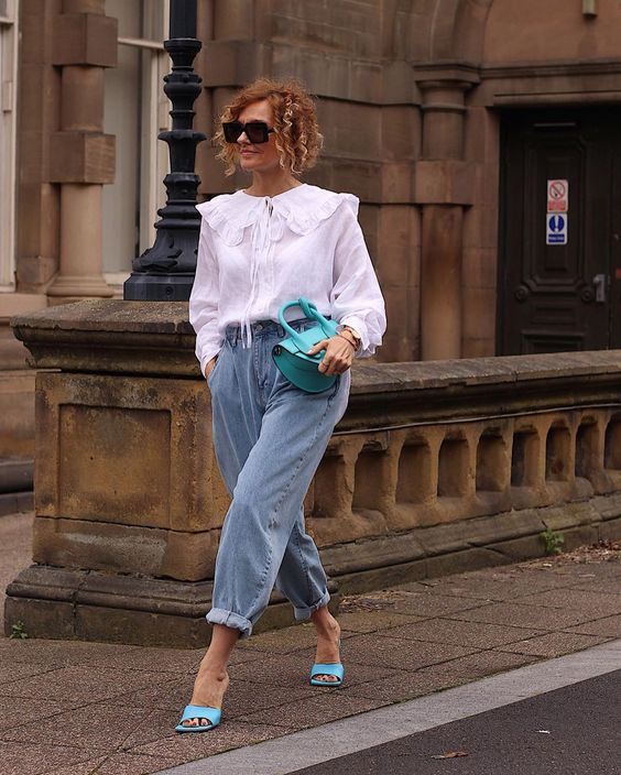 Stílusiskola: így lehetsz csinos mom jeansekben -  -  - divat, mom jeans, stílus, 