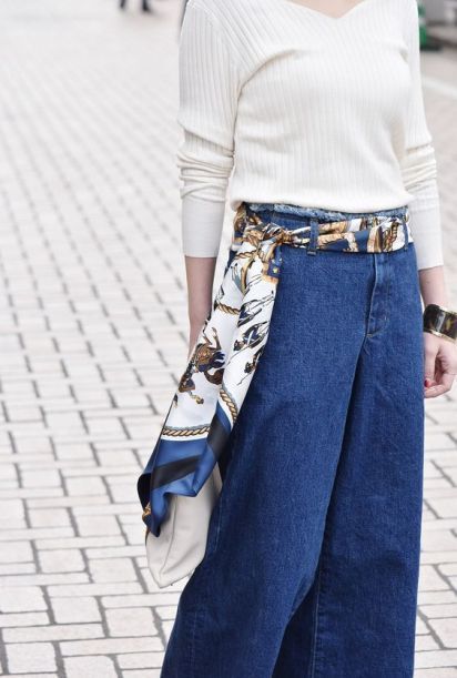 Stílusiskola: így viselj kendőket -  -  - divat, kendő, nyár, outfit, stílus, 