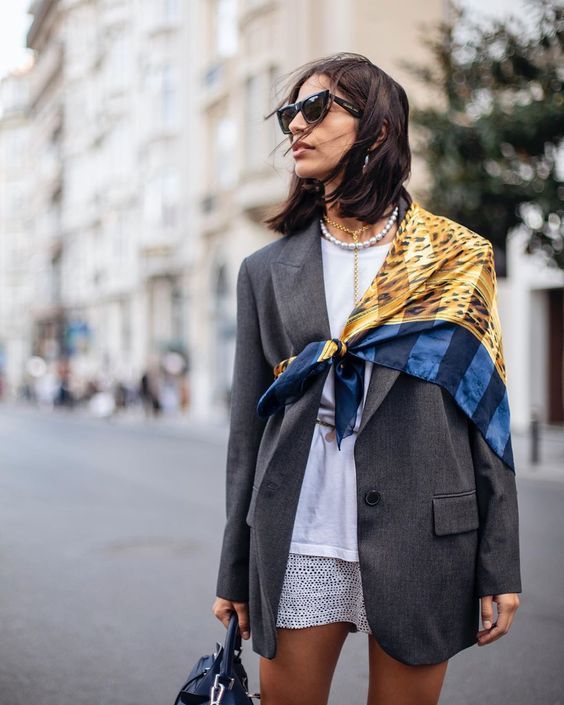 Stílusiskola: így viselj kendőket -  -  - divat, kendő, nyár, outfit, stílus, 