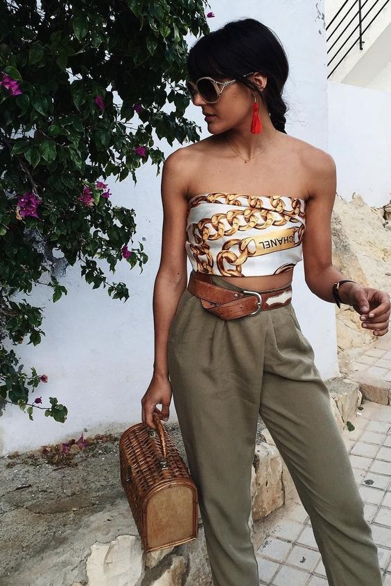 Stílusiskola: így viselj kendőket -  -  - divat, kendő, nyár, outfit, stílus, 