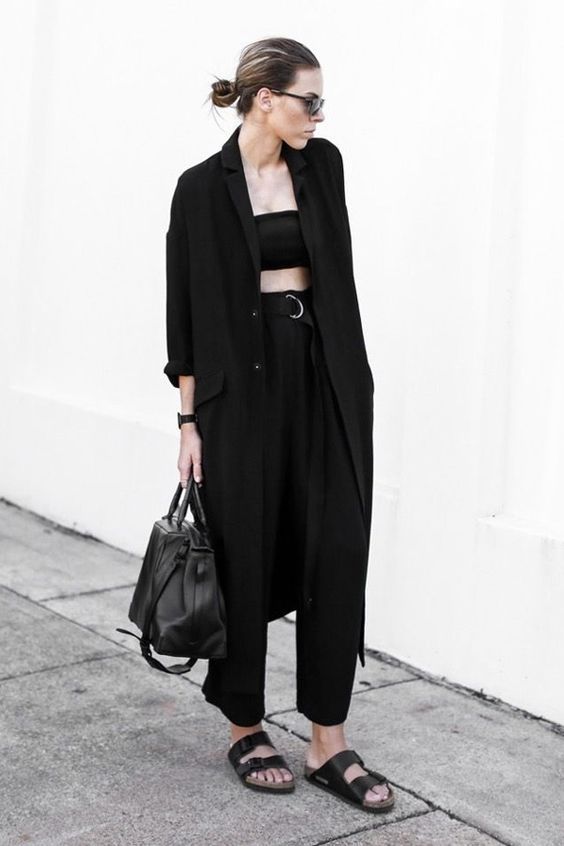 Stílusiskola: nyáron is fekete -  -  - divat, fekete, nyár, outfit, stílus, 