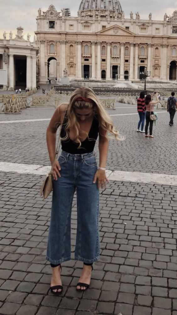 Stílusiskola: így viselj nyáron farmernadrágokat -  -  - divat, farmer, farmernadrág, nadrág, nyár, outfit, 