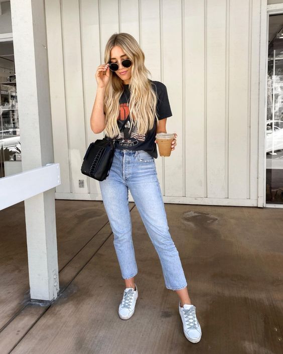 Stílusiskola: így viselj nyáron farmernadrágokat -  -  - divat, farmer, farmernadrág, nadrág, nyár, outfit, 