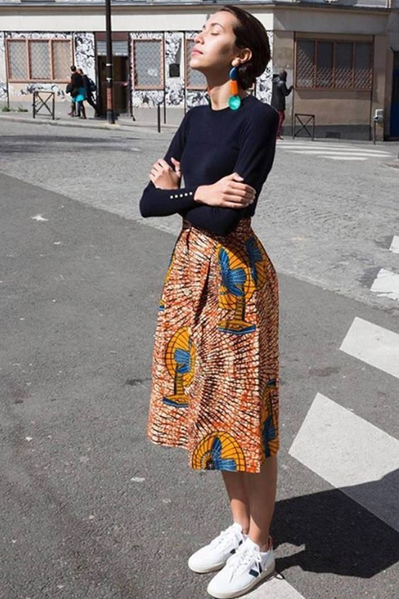 Stílusiskola: így viselj nyáron mintás szoknyákat -  -  - divat, outfit, stílus, szoknya, 