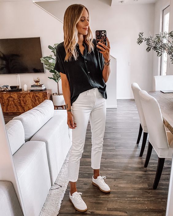 Stílusiskola: fekete-fehér szettek nyárra -  -  - divat, fekete-fehér, nyár, outfit, stílus, 