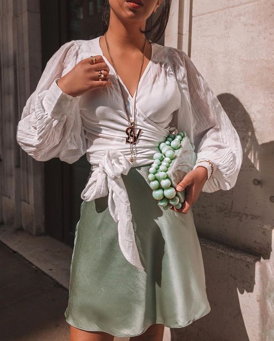 Stílusiskola: zsályazöld - a nyár egyik legfelkapottabb színe -  -  - divat, outfit, stílus, zöld, zsályazöld, 