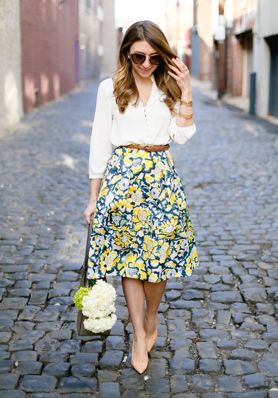 Stílusiskola: így viselj csodás A-vonalú szoknyákat -  -  - divat, nyár, outfit, szoknya, 