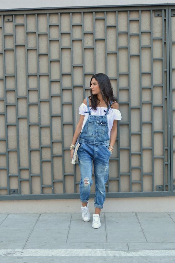 Stílusiskola: így viselj kantáros nadrágokat -  -  - divat, kantáros nadrág, outfit, stílus, 