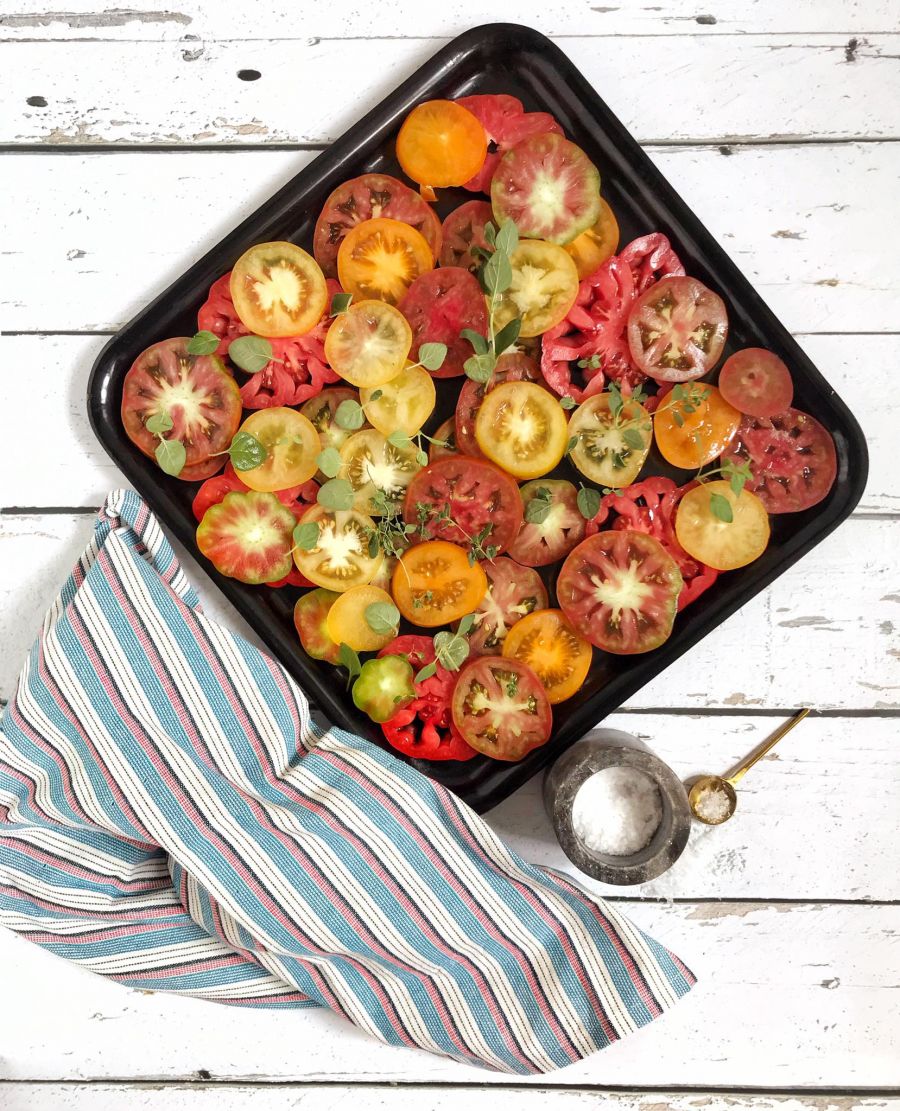 Paradicsomos galette -  -  - galette, gasztronómia, paradicsom, 