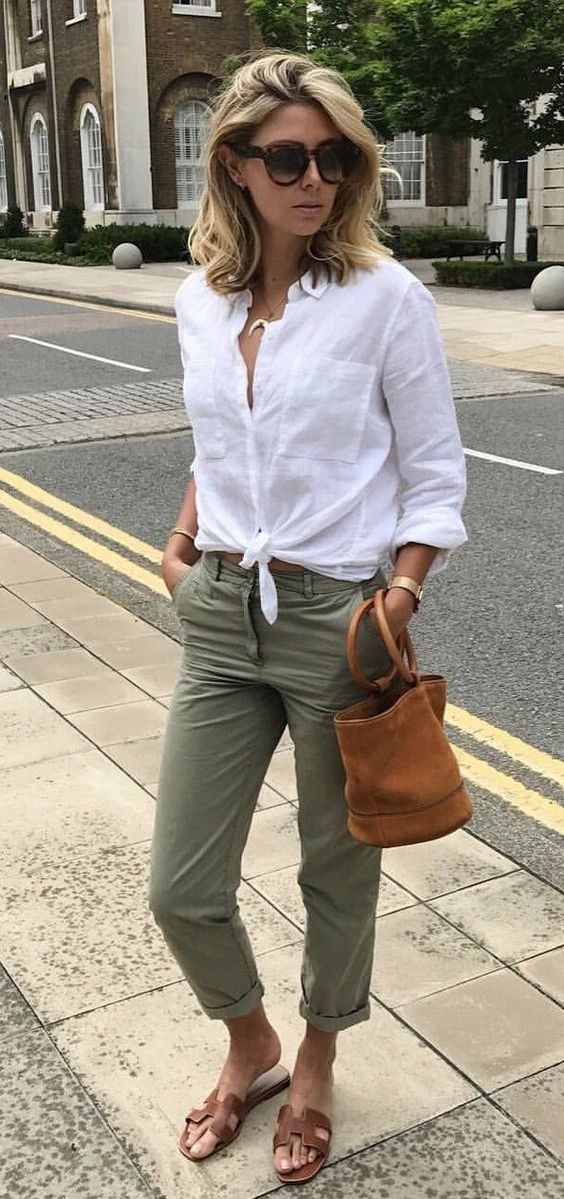 Stílusiskola: így viseld nyáron a khaki színt -  -  - divat, khaki, outfit, stílus, 