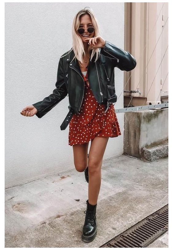 Stílusiskola: így viselj alapdarabokat ősszel - A bőrdzseki -  -  - bőrdzseki, outfit, ősz, stílus, 