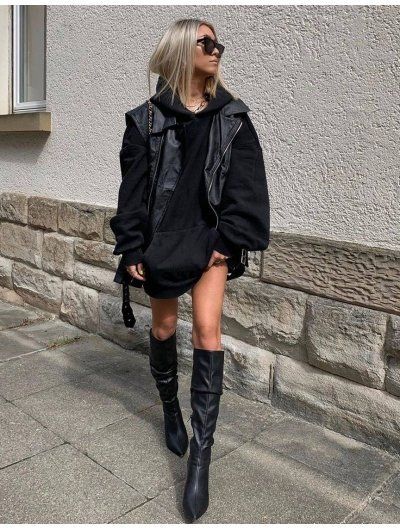 Stílusiskola: így viselj tetőtől talpig feketét -  -  - divat, fekete, outfit, ősz, stílus, 