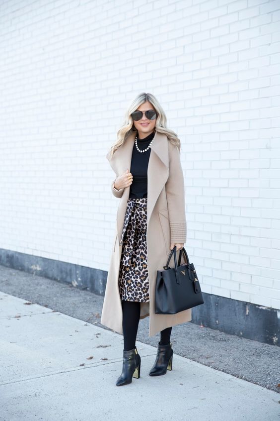 Stílusiskola: így viselj ősszel állatmintás szoknyákat -  -  - állatminta, divat, outfit, stílus, szoknya, 