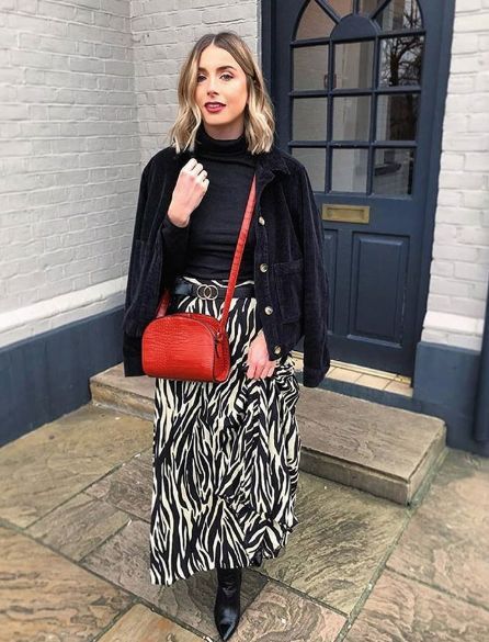 Stílusiskola: így viselj ősszel állatmintás szoknyákat -  -  - állatminta, divat, outfit, stílus, szoknya, 