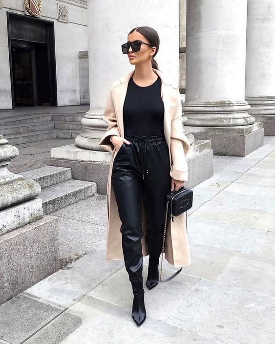 Stílusiskola: így viselj ősszel bőrnadrágokat -  -  - bőrnadrág, divat, outfit, ősz, stílus, 