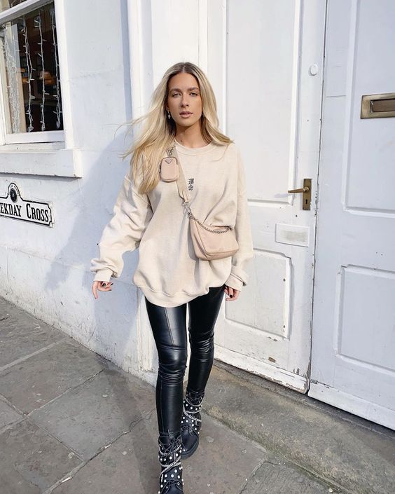 Stílusiskola: így viselj ősszel bőrnadrágokat -  -  - bőrnadrág, divat, outfit, ősz, stílus, 