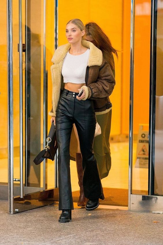 Stílusiskola: így viselj ősszel bőrnadrágokat -  -  - bőrnadrág, divat, outfit, ősz, stílus, 