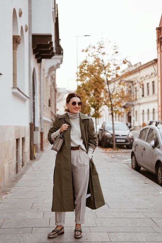 Stílusiskola: így viseld ősszel a khaki színt -  -  - divat, khaki, outfit, stílus, 