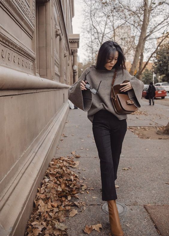 Stílusiskola: így viselj ősszel kötött pulcsikat -  -  - divat, kötött pulcsi, outfit, ősz, stílus, 