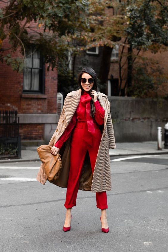 Stílusiskola: így viselj ősszel pirosat -  -  - divat, outfit, ősz, piros, stílus, 