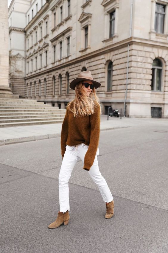 Stílusiskola: így viselj ősszel fehér nadrágokat -  -  - divat, fehér nadrág, outfit, stílus, 