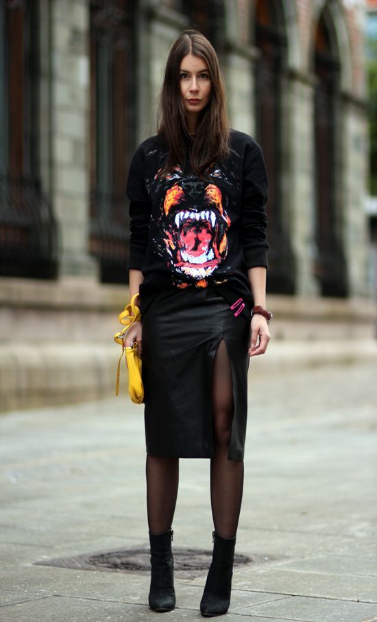 Stílusiskola: így lehetsz csinos ősszel bőrszoknyákban -  -  - bőrszoknya, divat, outfit, stílus, 