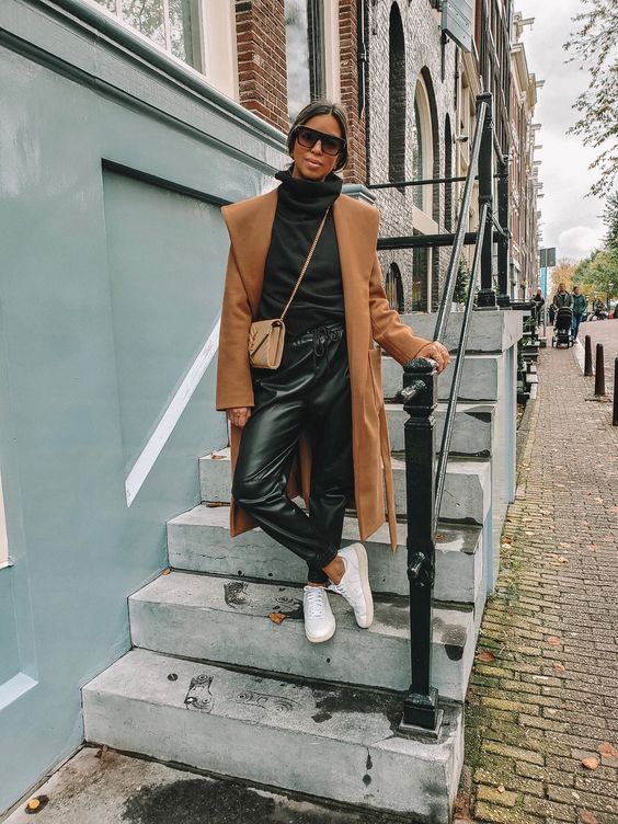 Stílusiskola: Az őszi klasszikus - Fekete és fehér barnával fűszerezve -  -  - bézs, divat, fehér, fekete, outfit, ősz, stílus, 